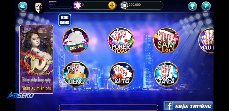 Adseko Card Games - Baccarat, Blackjack, and Popular Card Games